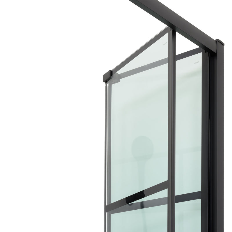 SUNRISE Sistem dus, 90x90cm, sticla