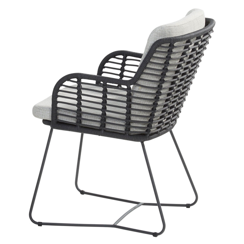 PRADO/FABRICE Set mobilier terasă/grădină, 6 scaune și masă