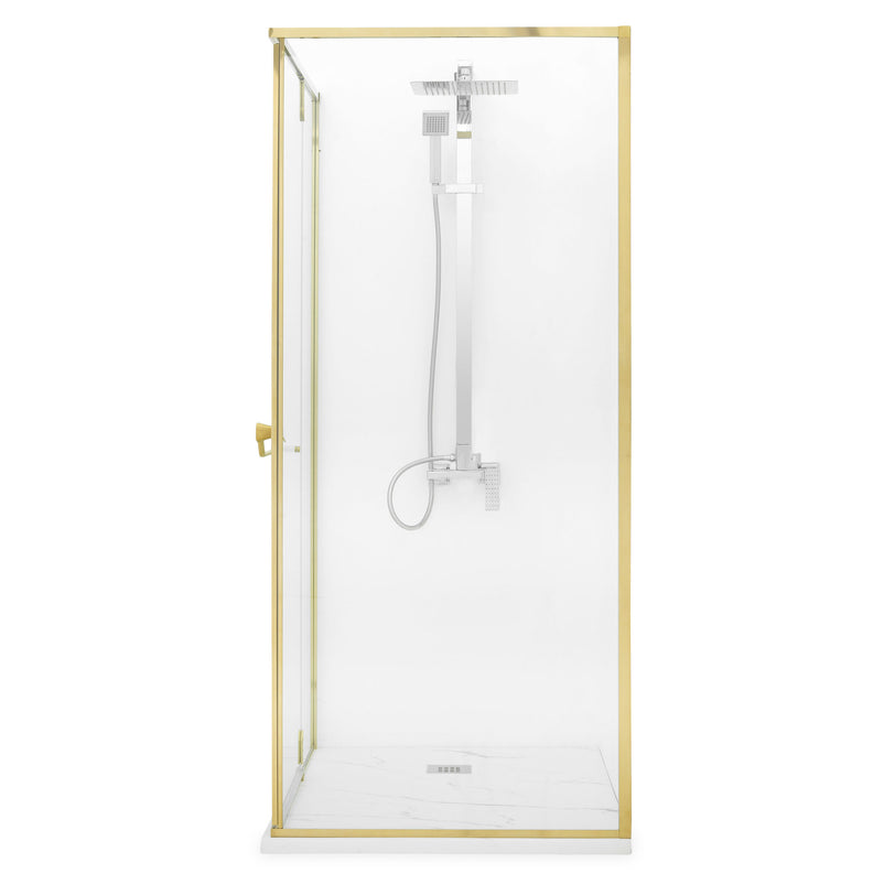 AEQUS Sistem duș, 120x90cm, ușă stânga/dreapta, sticlă 10mm