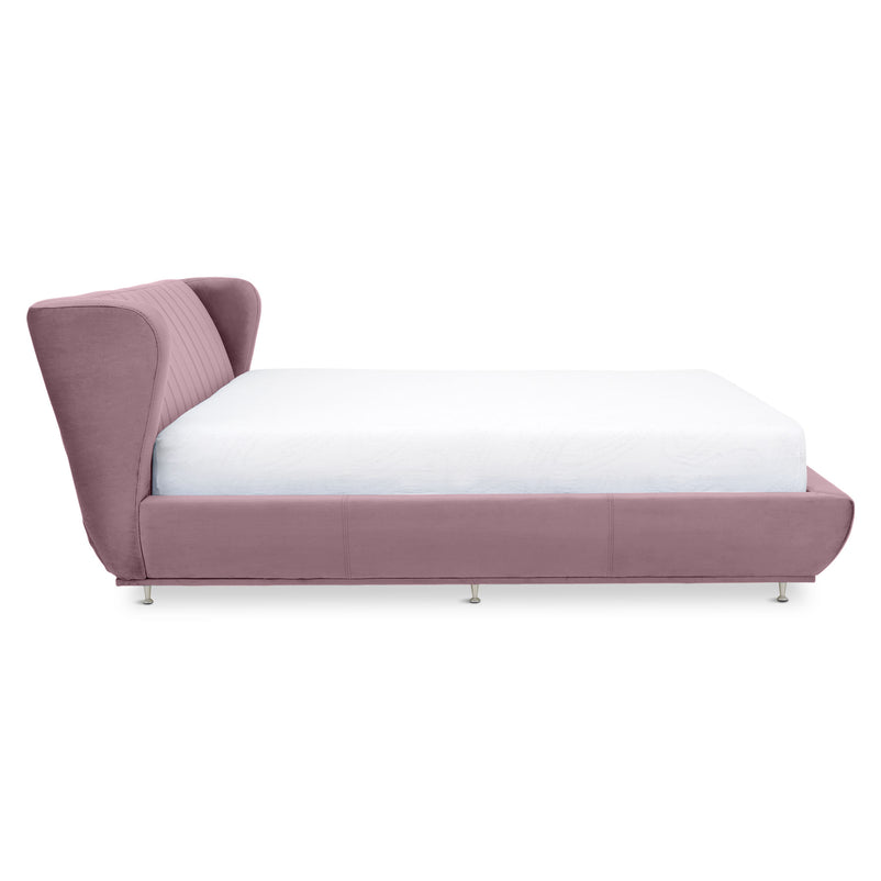 TOSCANA Pat tapițat, 180x200, somieră rabatabilă și ladă depozitare incluse