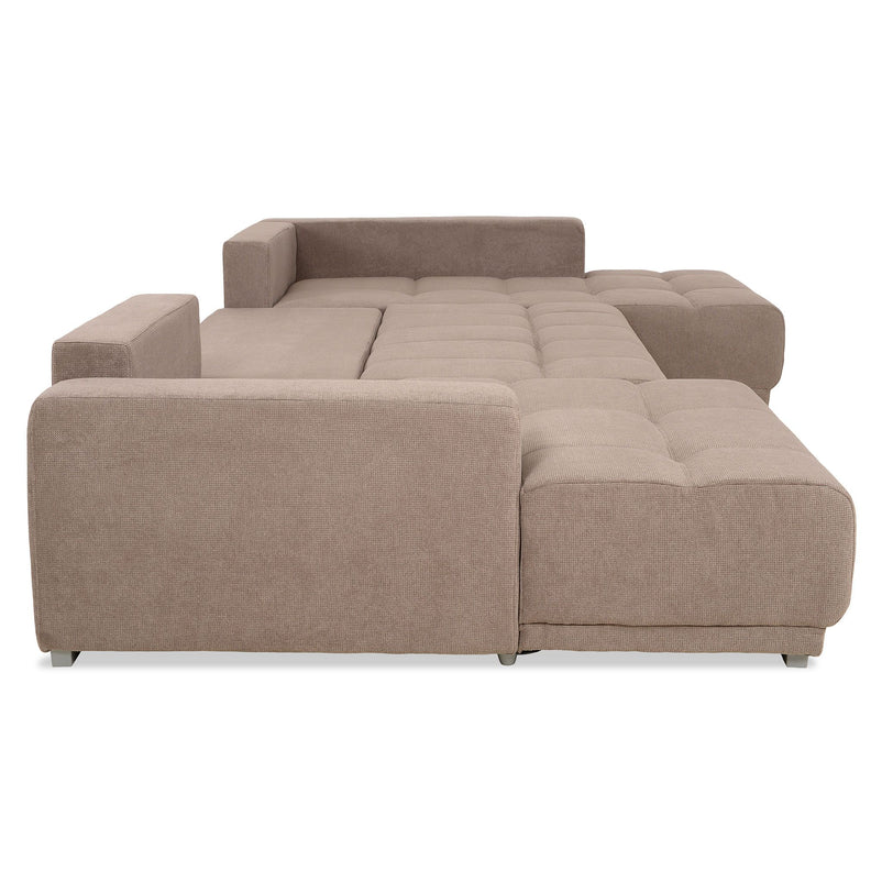 MONZA Ansamblu colțar extensibil stânga/dreapta, stofă