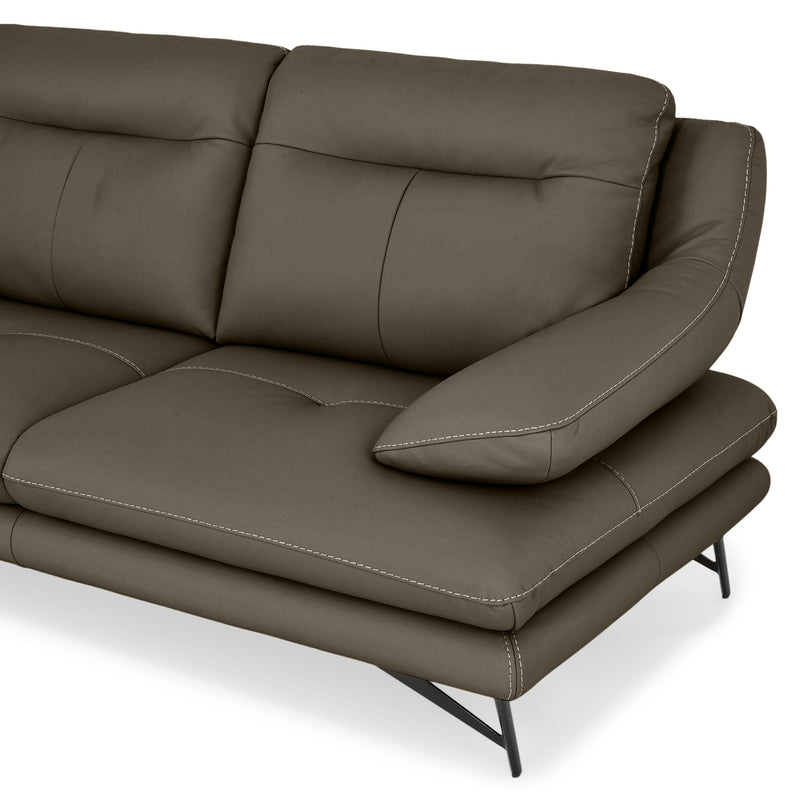 ADISA Canapea 2 locuri, piele