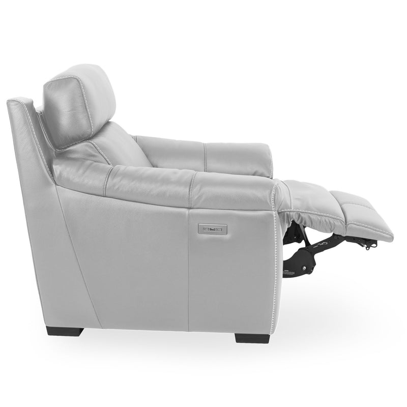 THOMSON Fotoliu cu recliner electric și mecanism tetieră, piele