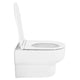 MALDEN Vas toaletă suspendat, ceramic