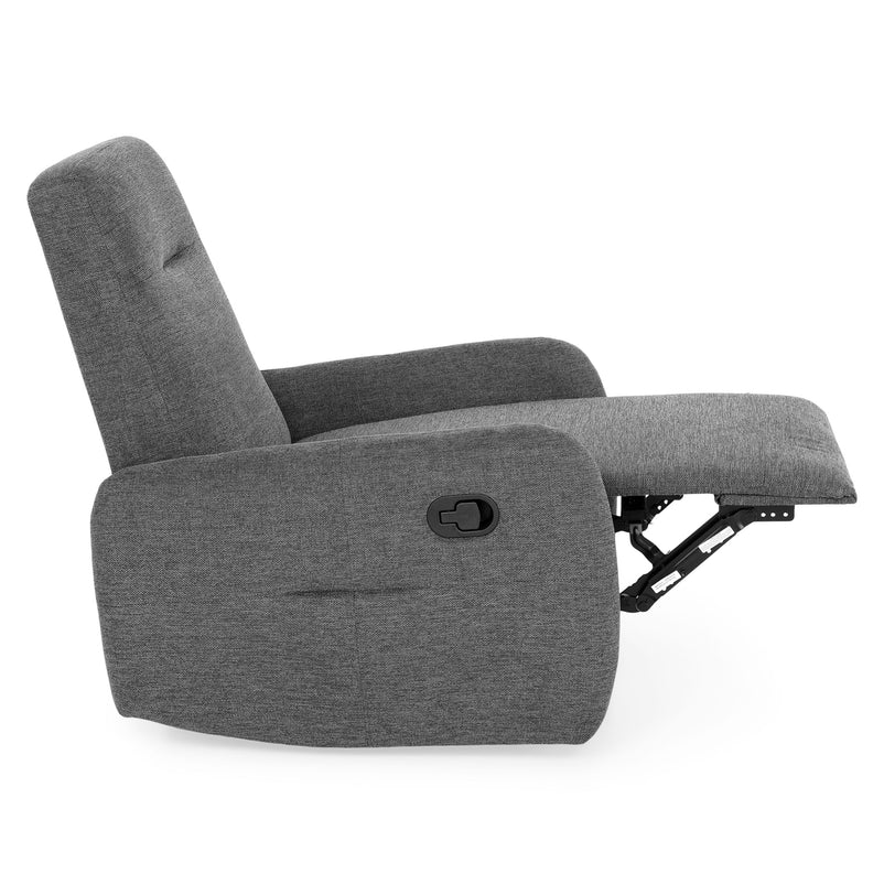 SAN ANTONIO Fotoliu cu recliner manual, stofă