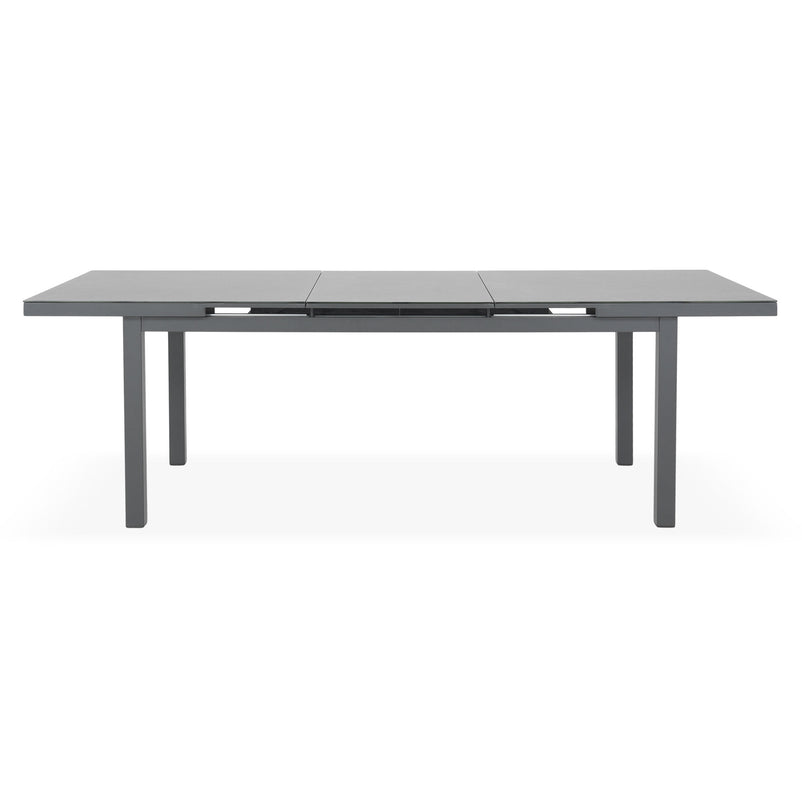 BAKU Set mobilier terasă/grădină, 6 scaune și masă extensibilă