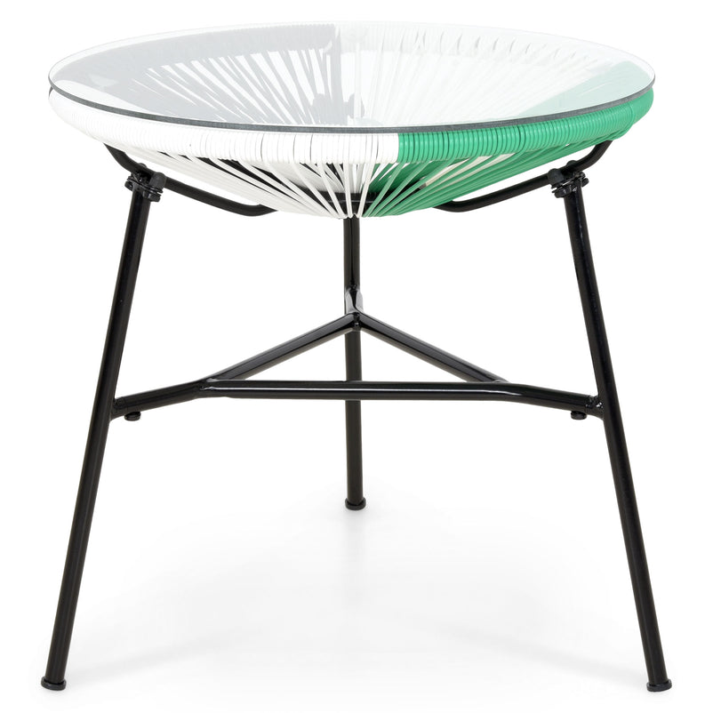 CORFU Set mobilier terasă/gradină, 2 fotolii și măsuță