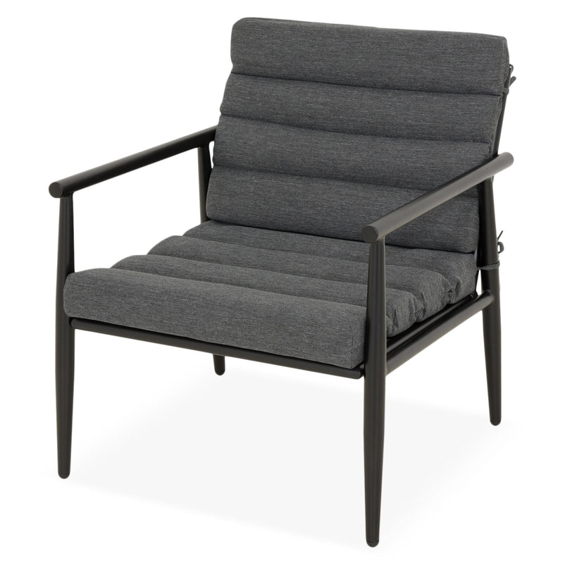 NANTES Set mobilier terasă/grădină, 2 fotolii, canapea și masă