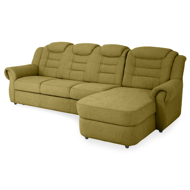 VELTEN Colțar extensibil, șezlong stânga/dreapta, stofă