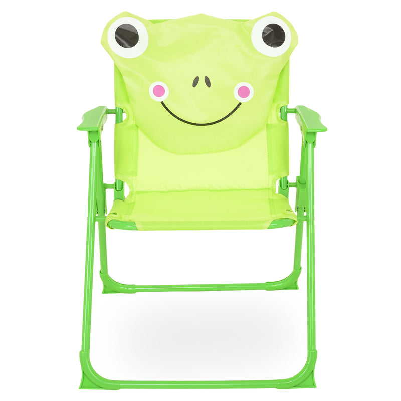 FROG Set mobilier terasă/grădină copii, 2 scaune, masă și umbrelă