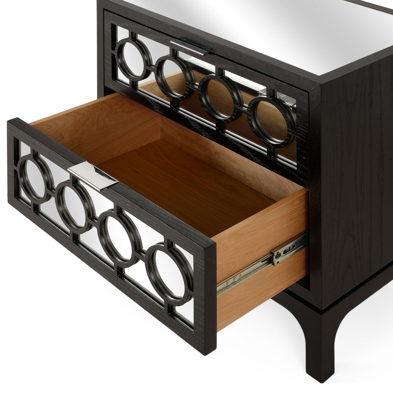 PRINCELY Noptieră 2 sertare