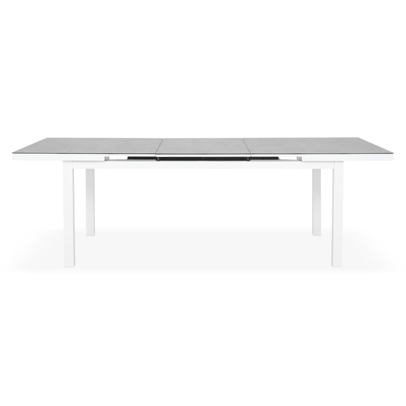 BAKU Set mobilier terasă/grădină, 6 scaune și masă extensibilă