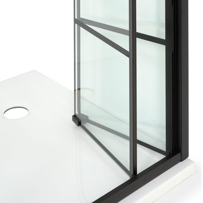 SUNRISE Sistem dus, 90x90cm, sticla