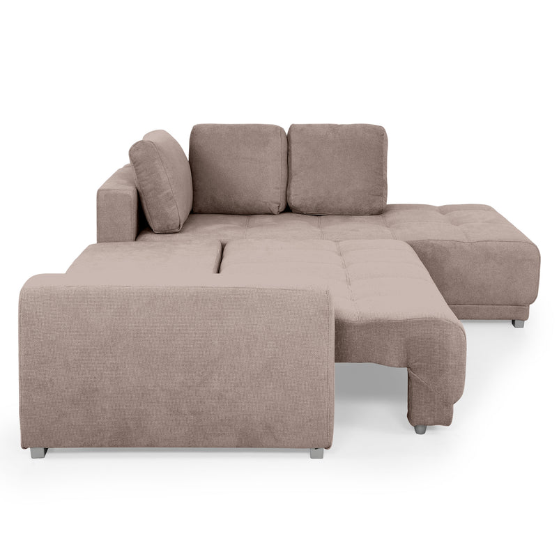 MONZA Colțar extensibil, șezlong stânga/dreapta, stofă