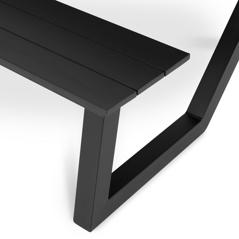 ITHAQUE Set mobilier gradina/terasa, masa cu 2 banchete