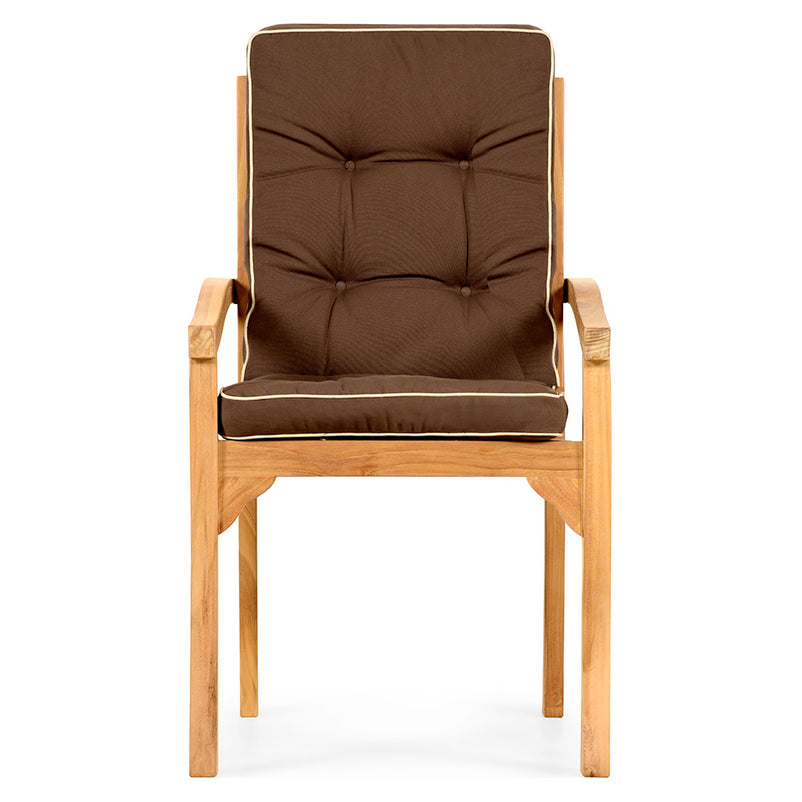 TROPICAL Set mobilier terasă/grădină, 4 scaune și masă