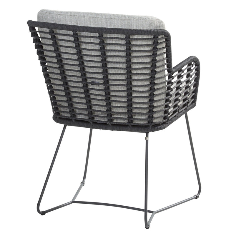 PRADO/FABRICE Set mobilier terasă/grădină, 6 scaune și masă