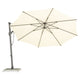 SOMBRANO EASY Umbrelă rotundă, bază inclusă, D.400cm