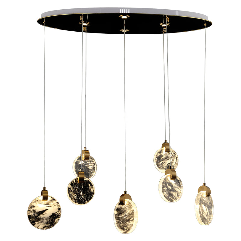 LENTINA Lustră 69W LED