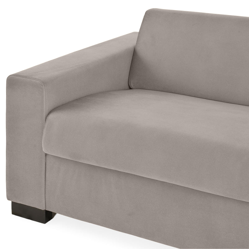 LYON Canapea 3 locuri extensibilă, stofă