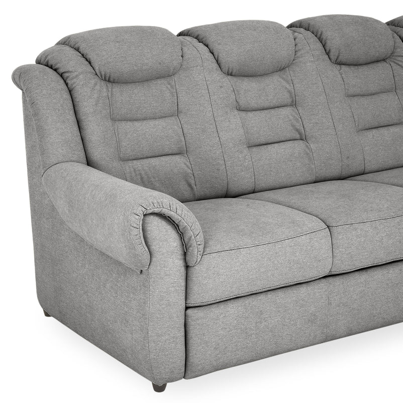 VELTEN Colțar extensibil, șezlong stânga/dreapta, stofă