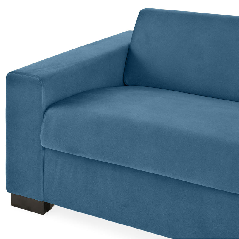 LYON Canapea 3 locuri extensibilă, stofă