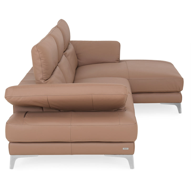 NATUZZI EDITIONS BLISS Colțar șezlong stânga/dreapta, mecanism brațe și tetiere, piele
