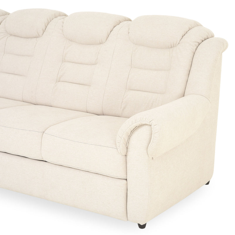 VELTEN Colțar extensibil, șezlong stânga/dreapta, stofă