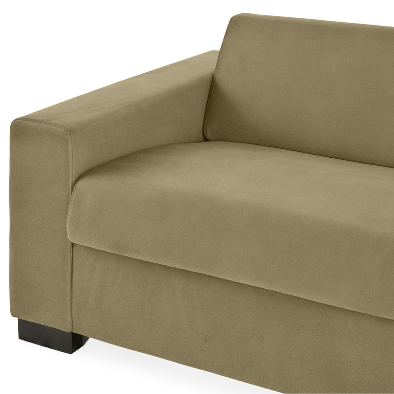 LYON Canapea 3 locuri extensibilă, stofă