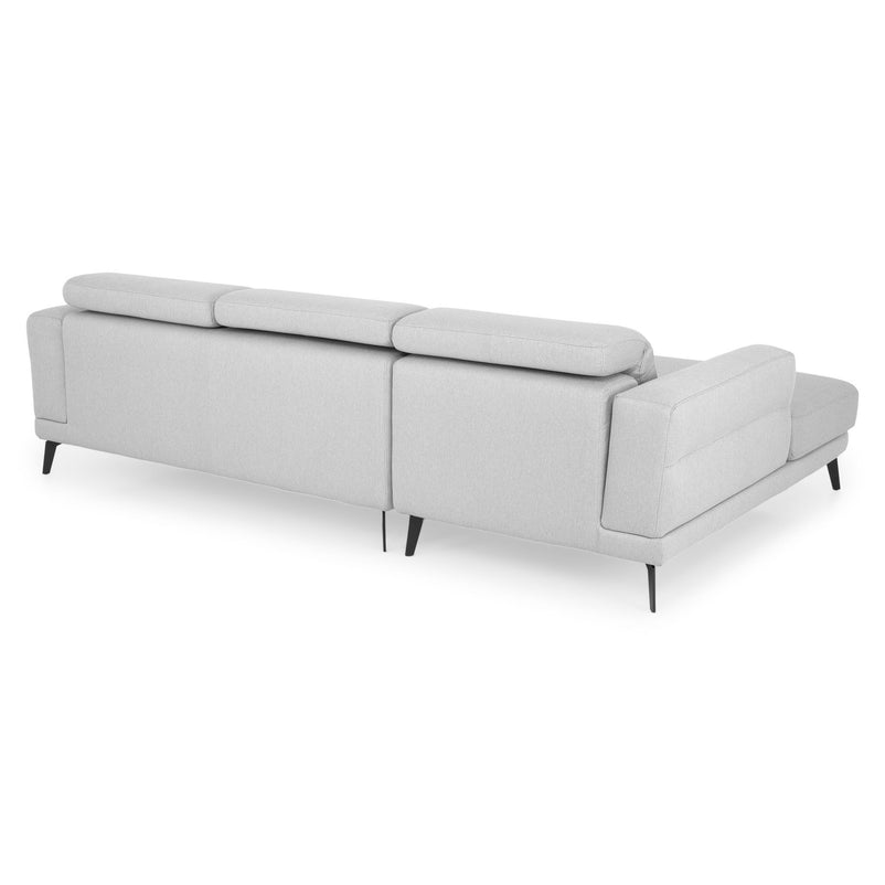 MELBOURNE Colțar, șezlong stânga/dreapta, mecanism șezut și tetiere, stofă