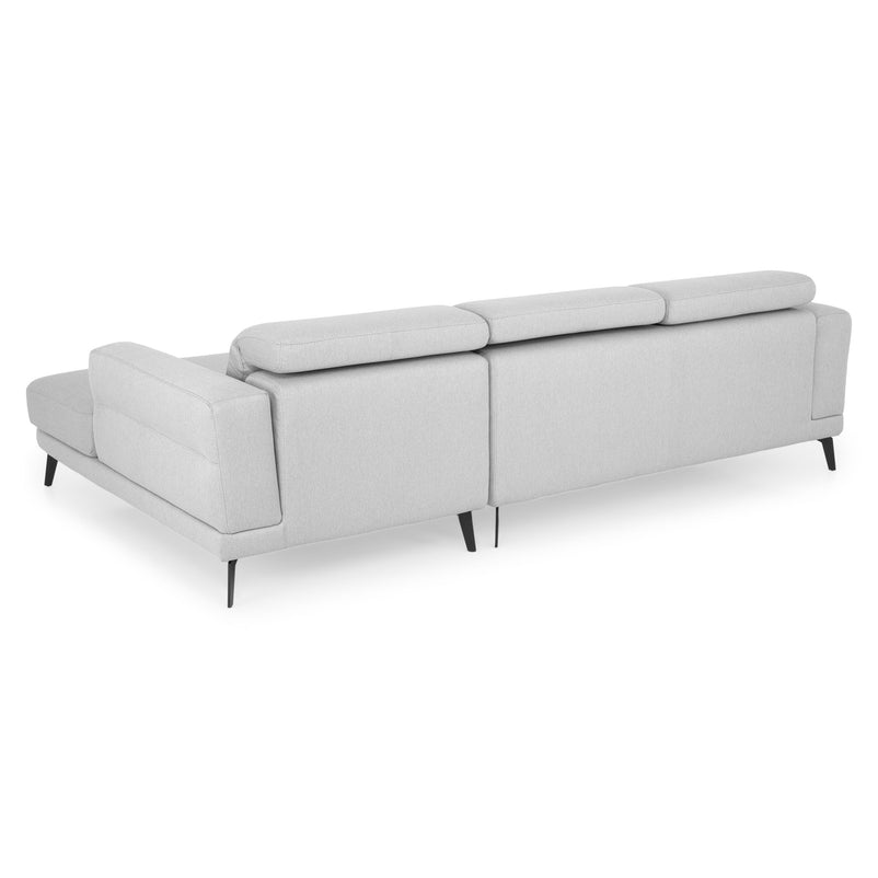 MELBOURNE Colțar, șezlong stânga/dreapta, mecanism șezut și tetiere, stofă