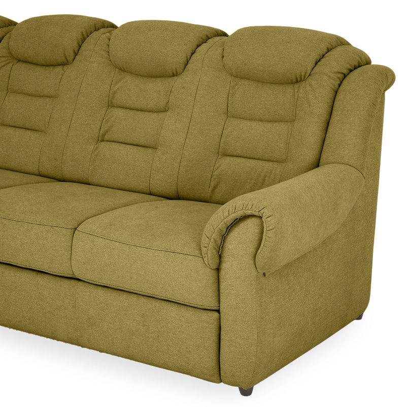 VELTEN Colțar extensibil, șezlong stânga/dreapta, stofă