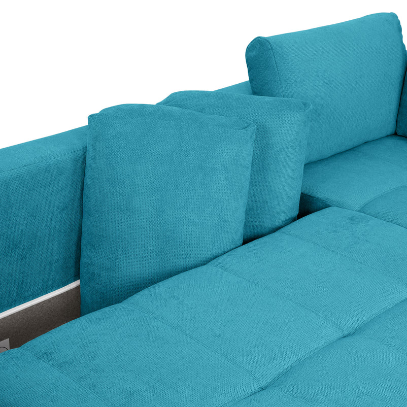 MONZA Colțar extensibil, șezlong stânga/dreapta, stofă