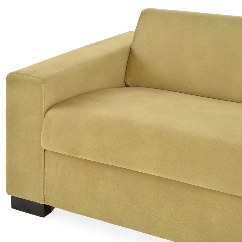 LYON Canapea 3 locuri extensibilă, stofă