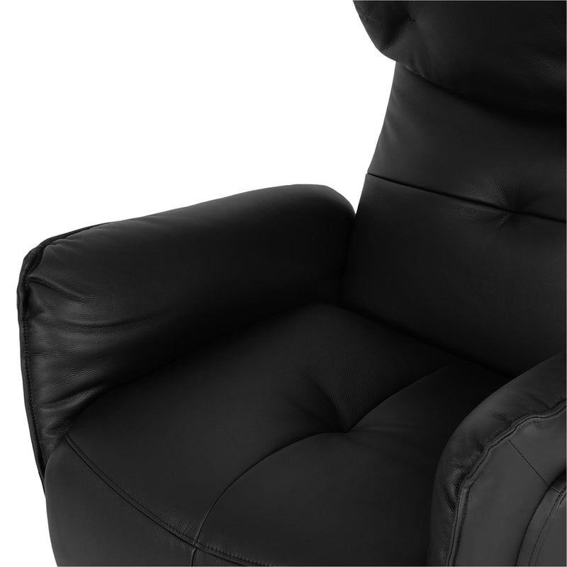 ALDWIN Fotoliu cu recliner electric, piele