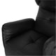 ALDWIN Fotoliu cu recliner electric, piele