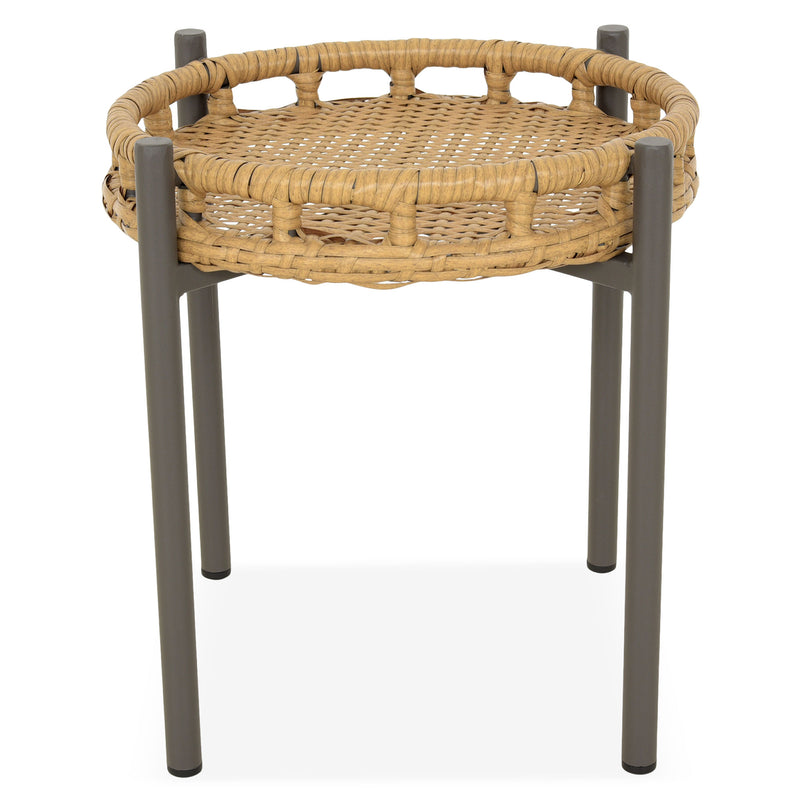 ALMADA Set mobilier terasă/grădină, 2 fotolii și măsuță