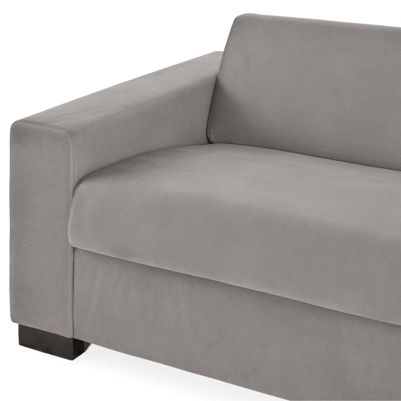 LYON Canapea 3 locuri extensibilă, stofă