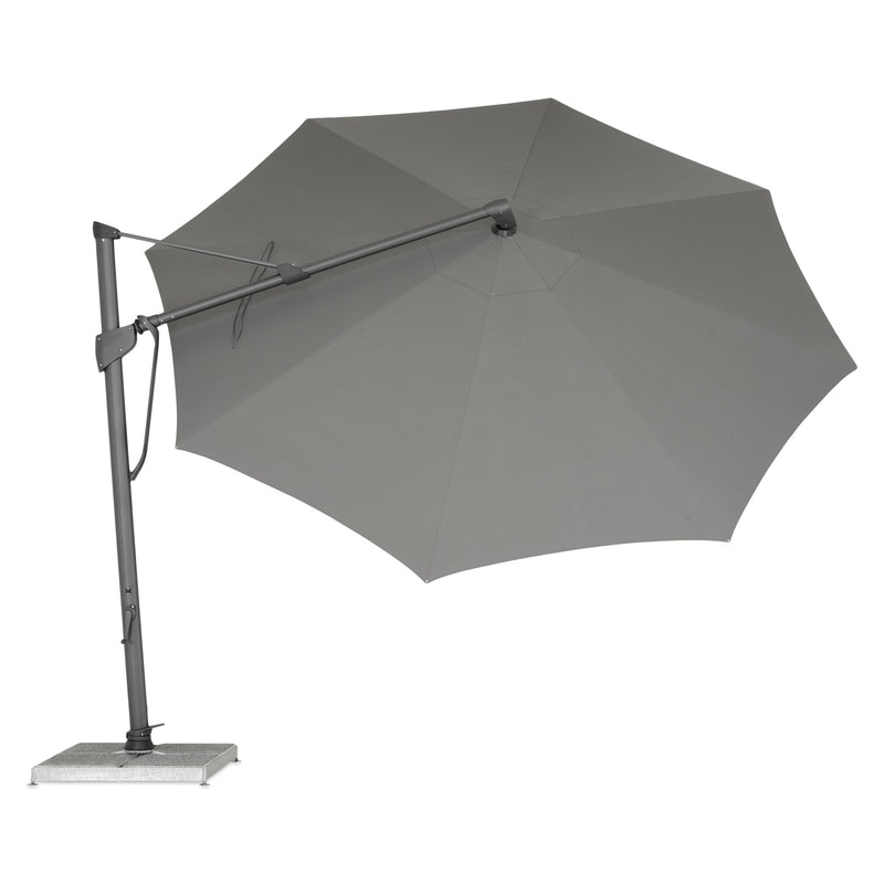 SOMBRANO EASY Umbrelă rotundă, bază inclusă, D.400cm