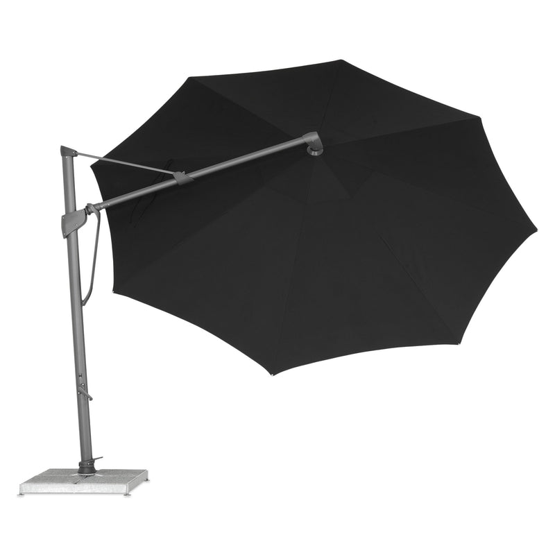 SOMBRANO PLUS Umbrelă rotundă, bază inclusă, D.400cm