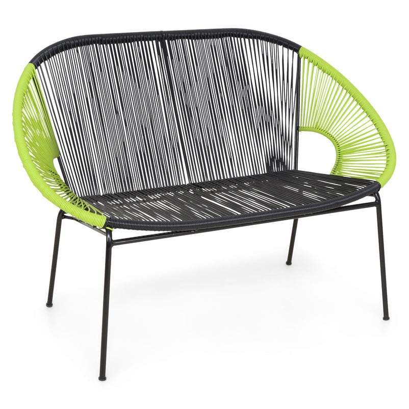 CORFU Set mobilier terasă/grădină 2 fotolii, canapea și măsuță