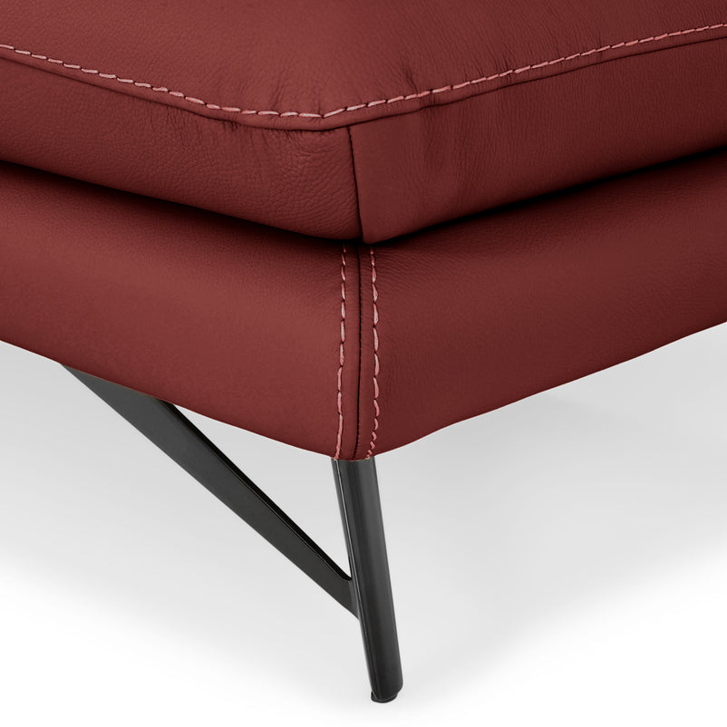 ADISA Canapea 2 locuri, piele