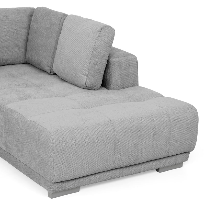 MONZA Colțar extensibil, șezlong stânga/dreapta, stofă