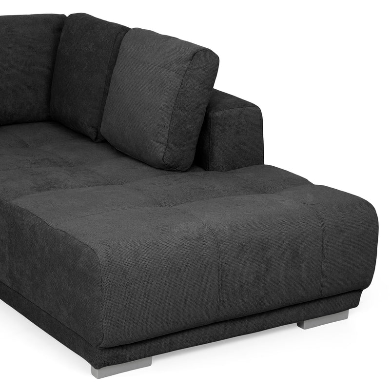 MONZA Colțar extensibil, șezlong stânga/dreapta, stofă