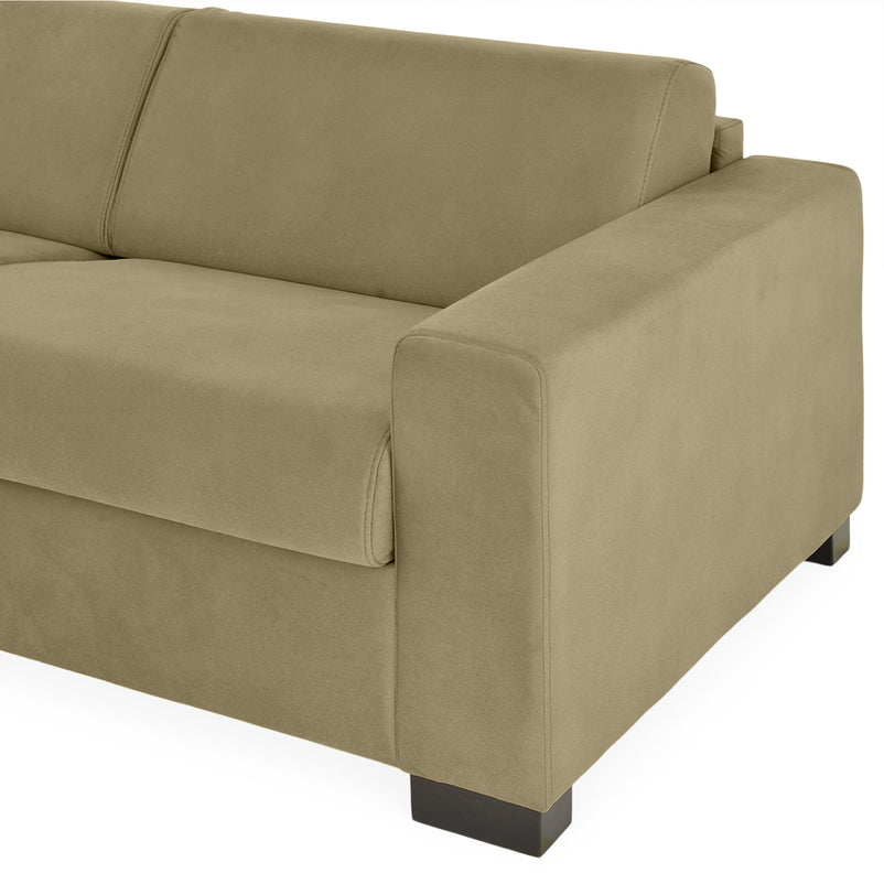 LYON Canapea 3 locuri extensibilă, stofă