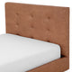 BRUGES Pat tapițat, 140x200cm, somieră rabatabilă