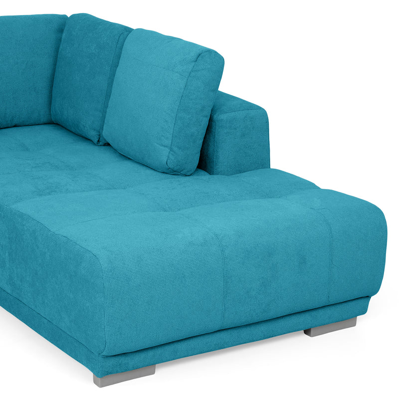 MONZA Colțar extensibil, șezlong stânga/dreapta, stofă