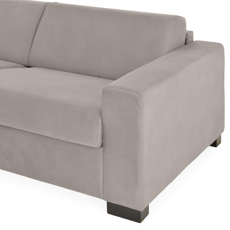 LYON Canapea 3 locuri extensibilă, stofă