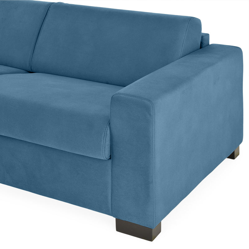 LYON Canapea 3 locuri extensibilă, stofă