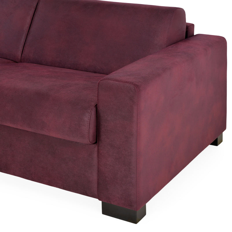 LYON Canapea 3 locuri extensibilă, stofă